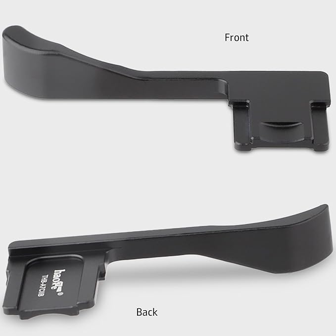 Haoge Metal Thumb Up for Sony α7CII,α7CR Alpha 7CII,ILCE-7CII,A7CR Digital Camera Accessories (Not Fits A7C) Black THB-A7CII-B Hot Shoe Rest Hand Grip
