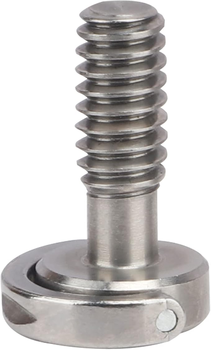 Shaft D-Ring 1/4 Inch Screw for Camera Tripod Monopod QR Plate,Quick Release Plate