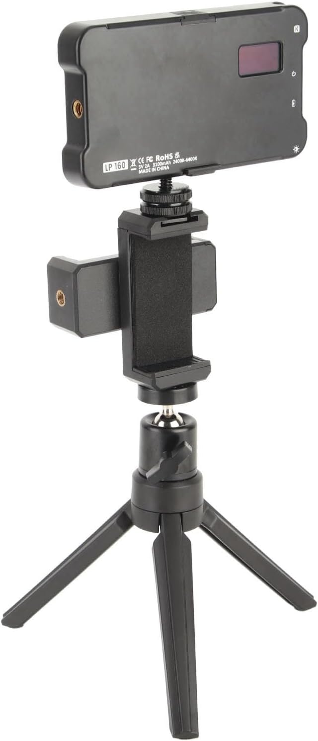 Clip-On Fill Light CPL Polarized Lens Kit Adjustable Brightness Anti-Reflective LED for Art Video Photography Studio Lighting Equipment
