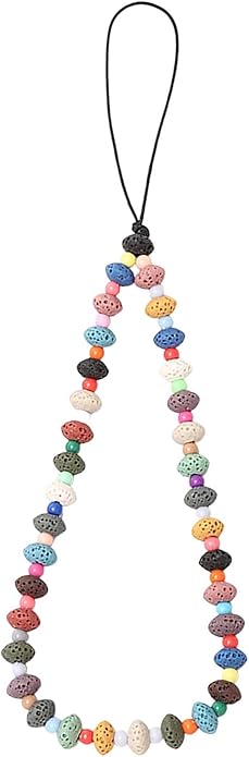 Beaded Phone Charm Lanyard Strap Girly Style Fixed Beads Pearl Lanyards