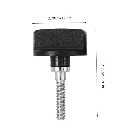 ULDIGI 2pcs Clamping Screw Knobs for Parts and Easy to Install Replacement Screws for Tripod Accessories for Assembly and Repair of Frame