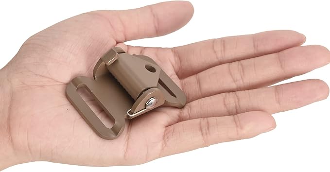 Cam Buckle Quick Adjust Spring Loaded Cam Lock Buckle Non-slip Buckle for 1 Inch Webbing Backpack Sling Bag Straps