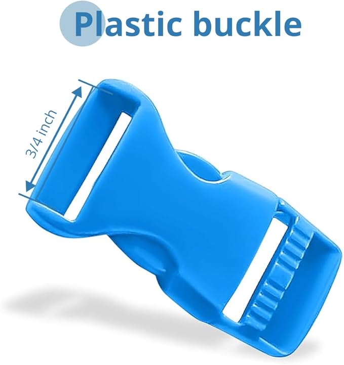Buckles for Straps Set of 4 Pcs Plastic Buckle Clip Quick Side Release Plastic Fastener