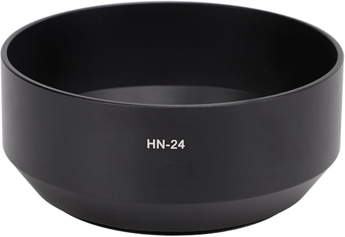 HN‑24 Metal Camera Lens Hood Shade Protector for AF 75‑210mm F/4.5‑5.6, AF 75-300mm F/4-5.6, AF 100-300mm F/4-5.6
