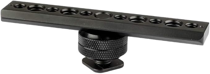 CAMVATE Standard NATO Safety Rail 105mm & Shoe Mount & 3/8"-16 Female Thumbscrew - 2055