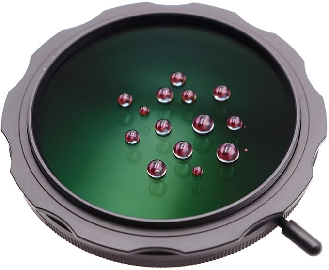 JONGSUN 77mm Variable ND Filter, S-Pro MRC 16 Layers Nano Coatings, More Than 10 Stop ND2-ND1000 Stepless Adjustment Graduated, Lens Cloth Kit,Camera Neutral Density Filter