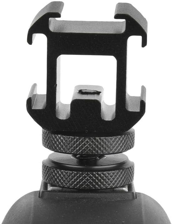 1Pcs Triple Hot Shoe Base Mount Adapter Extend Holder for Microphone Monitor LED Video Light