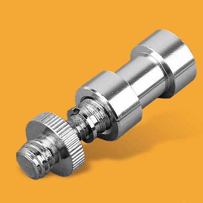 Acxico 3Set Camera Cam 1/4" 3/8" Tripod Screw Adapter Converter to Light Stand Holder Mount