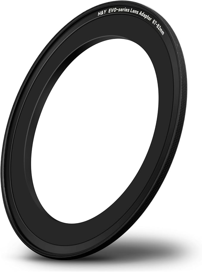 H&Y Magnetic Step Up Filter Ring 67 to 82mm, Ultra-Slim Aluminum Lens Filter Stepping Ring for Adapting 67mm Lens to an 82mm Filters, EVO Series