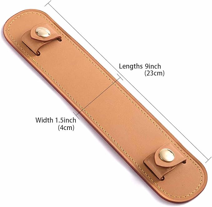 Vachetta Leather Shoulder Pad Soothing Shoulder Pad for Cossbody Bag Straps