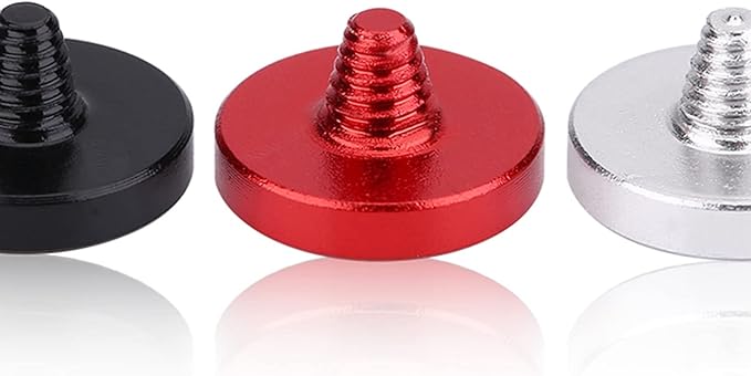 Tangxi Camera Shutter Buttons, 3pcs Universal Aluminum Alloy Camera Shutter Release Buttons with Concave for for for