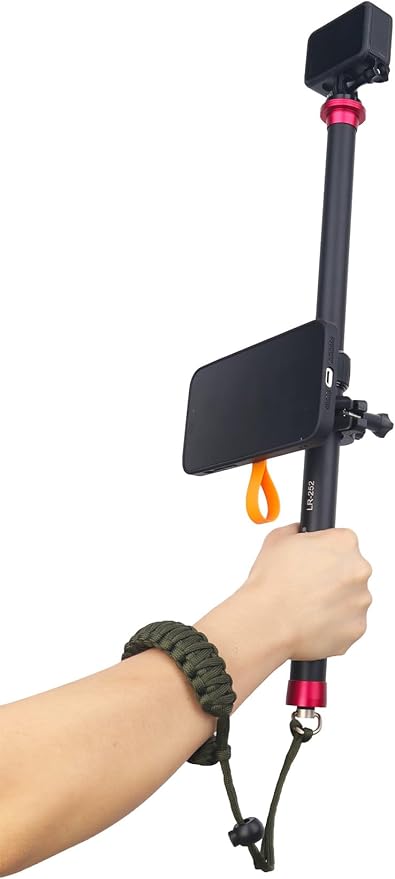 Paracord Camera Wrist Strap Lanyard with Screw for Insta 360 X3, Ace Pro, DSLR Cameras, Selfie Sticks