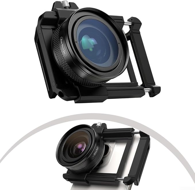 TreasureCave Zoom Macro Lens Kit for Smartphone, 10-20X Macro Cell Phone Lens with for General Purpose Lens Clip, HD Macro Photography Lens Phone Macro Lens Attachment