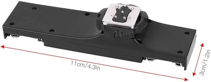 Hot Shoe Flash Light Bracket Compatible for 's, for 's I TTL and SLR Camera Camcorder.( for )