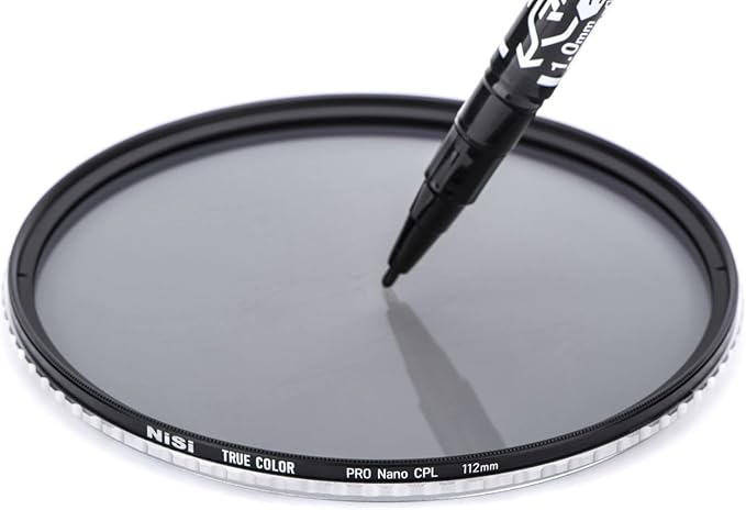 NiSi 112mm True Color CPL | Circular Polarizing Lens Filter for Nikon Z 14-24mm f/2.8S | Long-Exposure and Landscape Photography