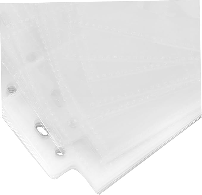 30pcs Acid Film Negative Binder Sleeves for Organized Storage Easy Expandable Film Holder Pages Portable Negative Storage Compatible Systems