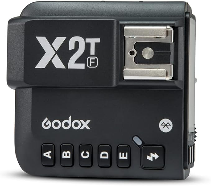 Godox X2T X2T-F Flash Trigger for Fujifilm, with 2.4G TTL HSS 1/8000s Group Function LCD Control Panel Firmware Update, GODOX X2 X2TF X2T F Wireless Flash Trigger Transmitter for Fuji Camera