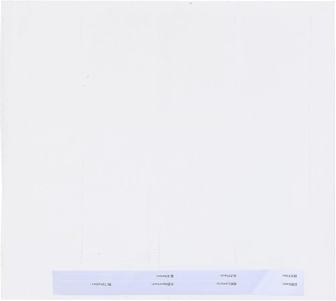 Archival Storage Sheet 135 Negatives Archiving Covers 120 Negatives Sleeves Negatives Page Preserver Film Negatives Storage
