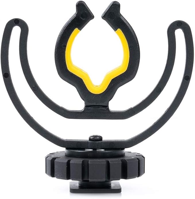 Deity V-Mic D4 Duo Dual Capsule Cardioid Microphone Camera-Mount Shotgun Mic Dual Mono/Stereo Recording Plug and Play with Rycote Shockmount for DSLR Camcorder Smartphone