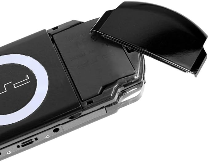 OSTENT Battery Protector Cover Door Repair Parts Replacement for Sony PSP 2000/3000 Color Black
