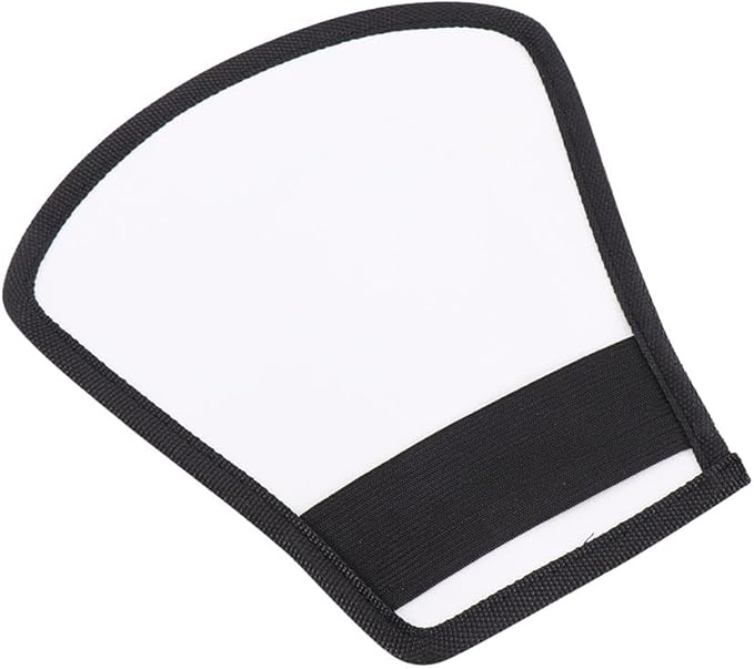 Leadigol 2PCS Flash Diffuser,Camera Flash Diffuser Double-Sided Flash Softbox Photo Light Reflector with Elastic Strap