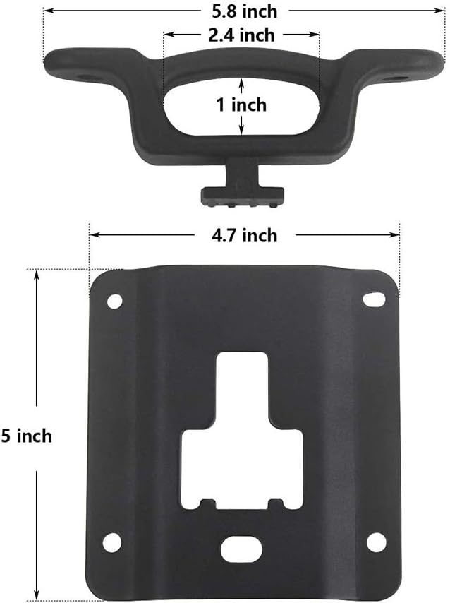 4Pcs Truck Bed Tie Down Anchors Boxlink Cleats & Plates Compatible with Ford F150 F250 F350 & Raptor 2015-2025 2026
