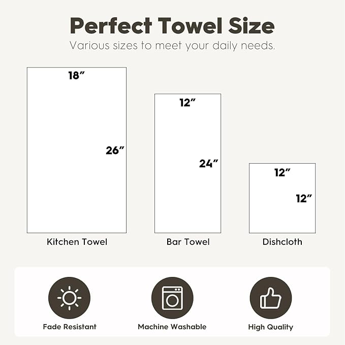 Artoid Mode Red Xmas Tree Snowman Merry Christmas Kitchen Towels, 18x26 Inch Quick Dry Microfiber Cloth Dish Towels for Kitchen Drying Set of 4