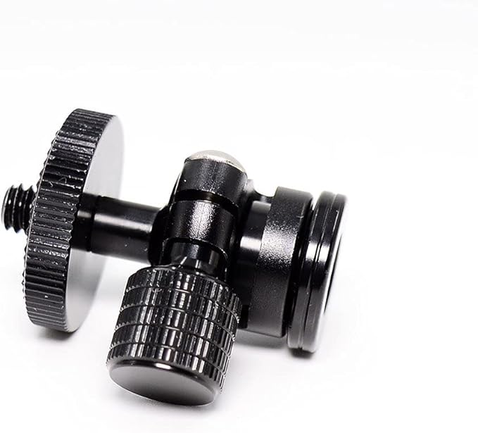 koolehaoda 3/8 Mini Ball Head for Camera Tripod Monopod (3/8 Ball Head)