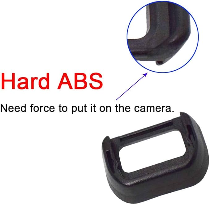 Eyepiece Eyecup Viewfinder Eye Cup for Sony Alpha A6500 A6400 A6600 Camera for viewfinder (2-Pack),ULBTER FDA-EP17 Eyepiece Eye Cup with Hot Shoe Cover (FAD-EP17)