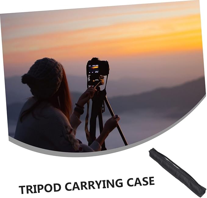 Padded Tripod Bag Carrying Case with Shoulder Strap 35.43 Inch Oxford Cloth Tripod Carrier for Photography Equipment and Light Stands
