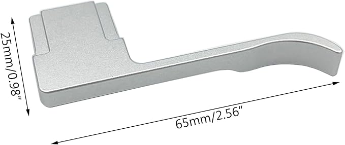 Thumb Up Grip for A6000 A6500 with Hot Cold Camera Metal Finger Thumb Rest Handle Replacement