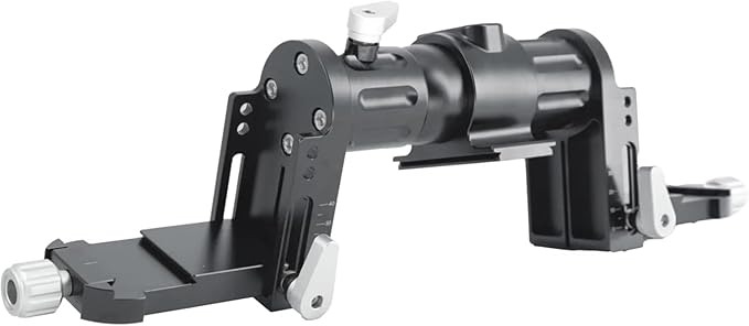 HEIPI Dual Camera Bracket HPS23 Dual Mount Support for Two Cameras Lens Straight Dual Bracket Tripod Mount for Camera 2025 Upgraded