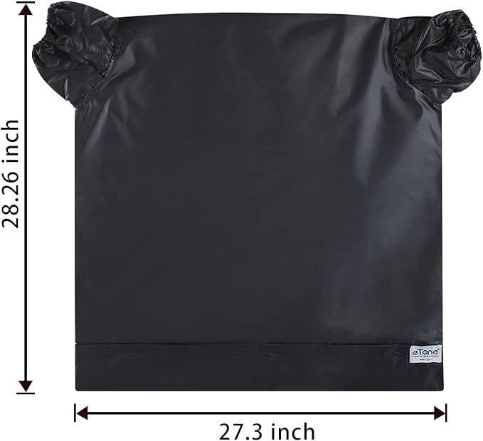 Darkroom Equipment Oversize Film Changing Bag Camera Dedicated Film Developing Darkroom Zipper Bag Double Layer Load Photography 27.3X28.26'' Photography Accessories (L)