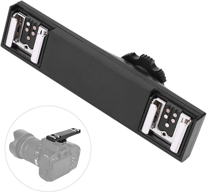 Hot Shoe Flash Light Bracket Compatible for 's, and for 's I TTL and SLR Camera Camcorder.(for)