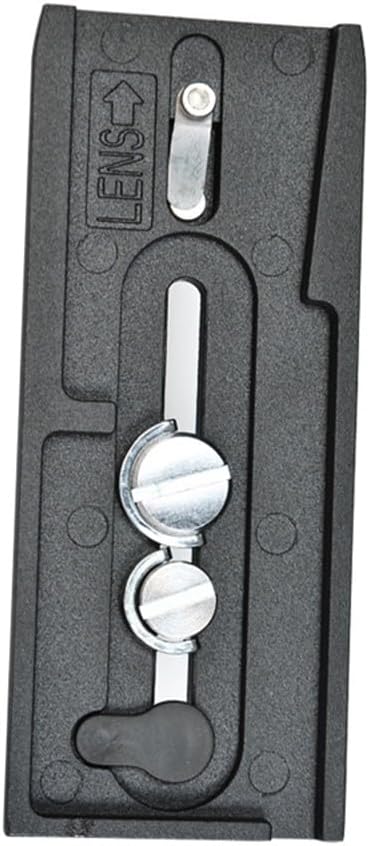 501PL 120MM Long Quick Release Plate For Manfrotto 501PL, 503, 701HDV- RC5 System Replacement (#3433PL)- Compatible with 501/503/577/701 NG Tripod Heads, With 1/4"-20 & 3/8"-16 D-Ring Screw