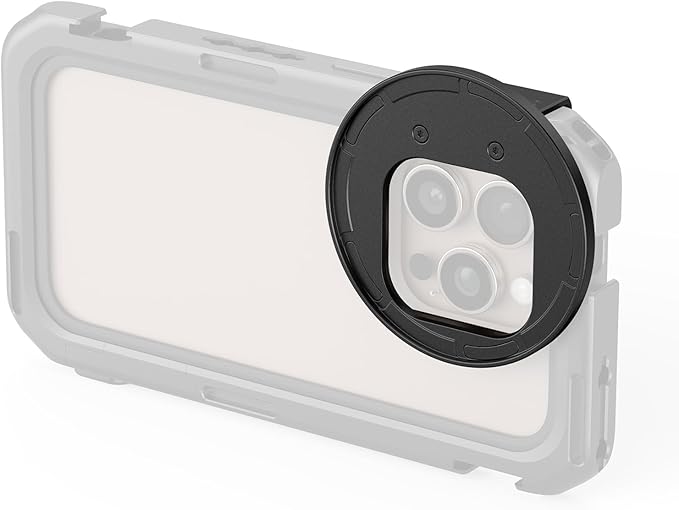 SmallRig 67mm Magnetic Filter Adapter Side Mount Version for iPhone 16 Series Cages, Quick Release Phone Lens Filter Ring, for iPhone 16 Pro Max Cage 5006/16 Pro Cage 5008-5010