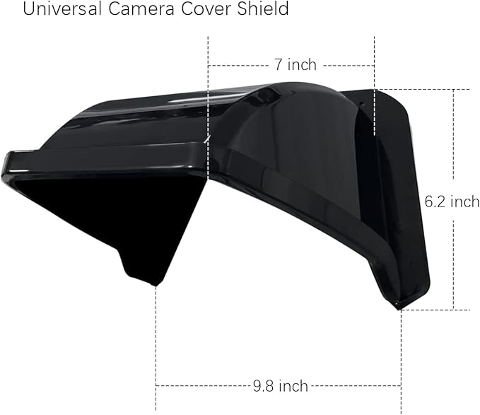 OOSSXX Security Camera Sun Rain Cover Shield Cover Shield for Camara Protective Roof for Outdoor Camera