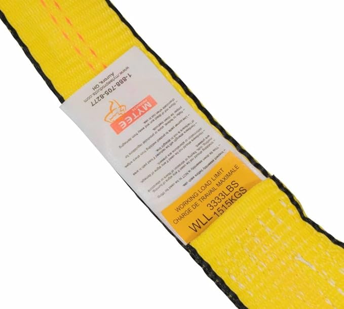 Mytee Products 2 in. x 30 ft. Ratchet Strap with Chain Anchor