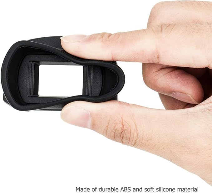 Kiwifotos Long Soft Viewfinder Eyecup Eyepiece for Canon EOS 5D Mark IV 5D Mark III 5DS R 5DS 7D 7D Mark II 1Dx Mark II 1Ds Mark III 1D Mark IV 1D Mark III