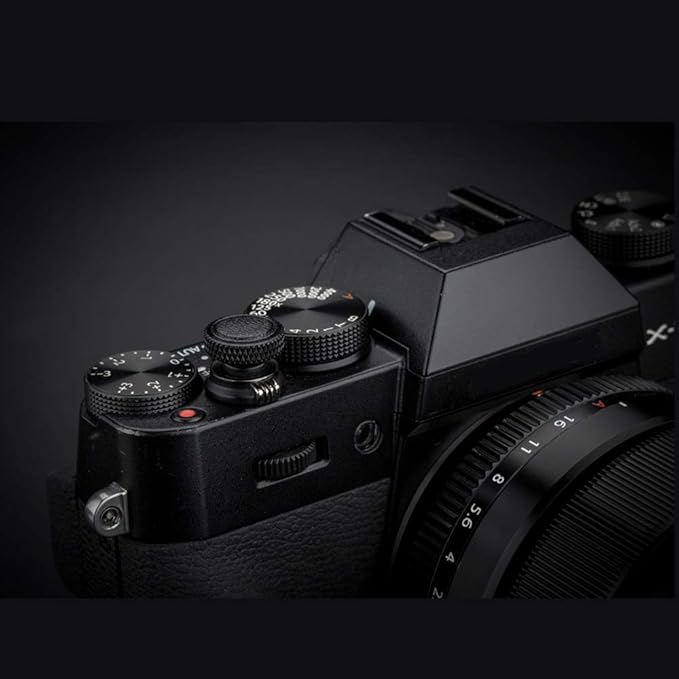 JJC Camera Soft Release Button, Shutter Button for Fuji Fujifilm X-T5 X-T4 X-T50 X-T30 III II X-PRO3 X100VI X100V X-E5 X Half GFX100RF Sony RX1R II RX10 IV III Leica Q3 M10 Nikon Z f Zf Df F3-2 Types