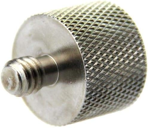 CAMVATE 1/4"-20 Male to 5/8"-27 Female Microphone Stand Mount for Camera Stud - 0988