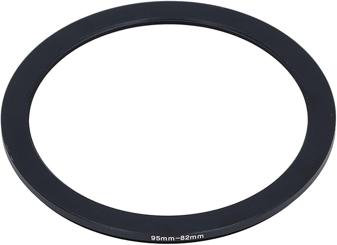 Denash 95mm to 82mm Filter Ring Adapter,Step Down Filters Ring,Camera Lens Filter Metal Stepping Rings for Lens Filters,Lens Hoods,Lens Converters