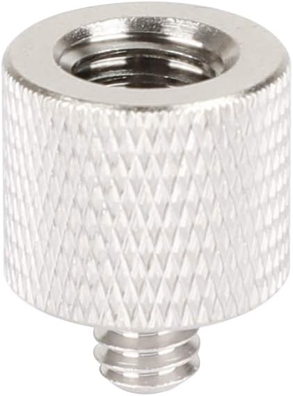 CAMVATE Screw Adapter 1/4" Male to 3/8" Female for Tripod and Camera and Qr Plate - 0969