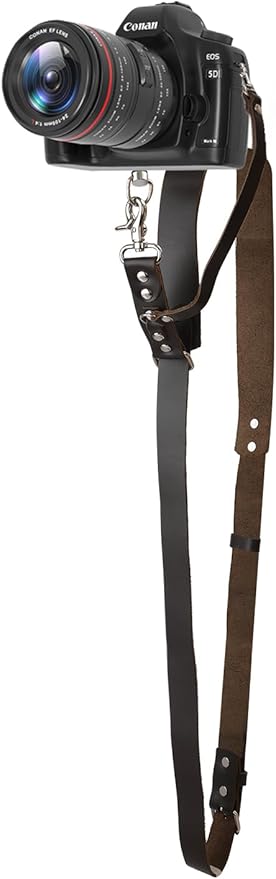 Bebaimis Single Camera Harness Strap for 1 Camera,Leather Camera Strap for Photographers,Leather Camera Harness Gear DSLR/SLR