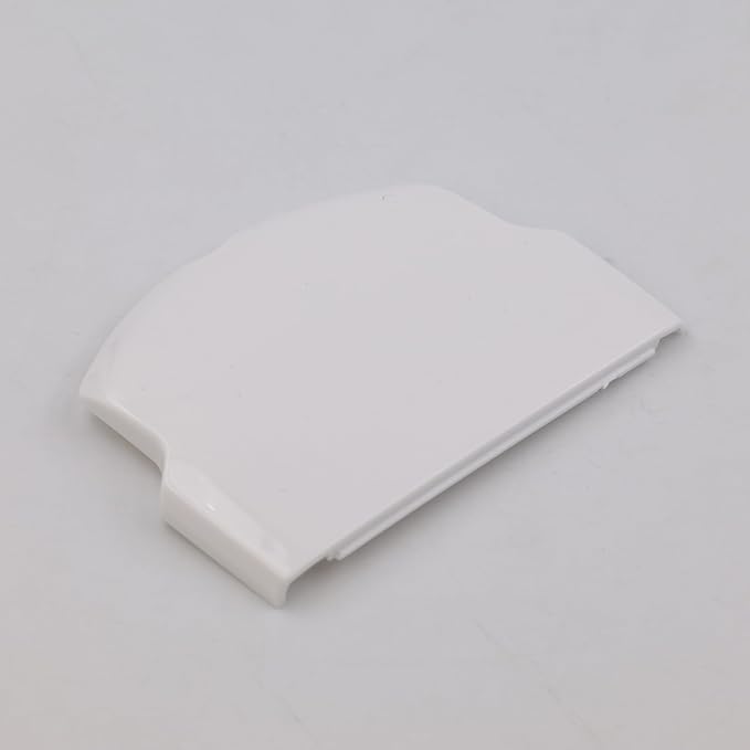 Battery Back Cover Case Lid Door Replacement for PSP 2000 2001 3000 3001 Protective Battery Cover Color White