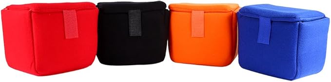 DSLR Camera Bags, Portable Camera Cases Camera Bag Insert Pads Camera Shock Protection Cases Messenger Bags Camera Bags Photography Accessories(orange)