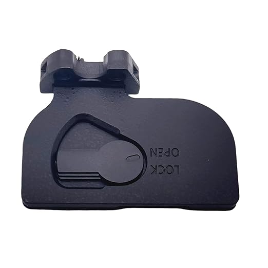 Secure Battery Enclosure Replacement Battery Door Covers Suitable for DMCGH4 AGGH4 Cameras, Easily Grip Rubber