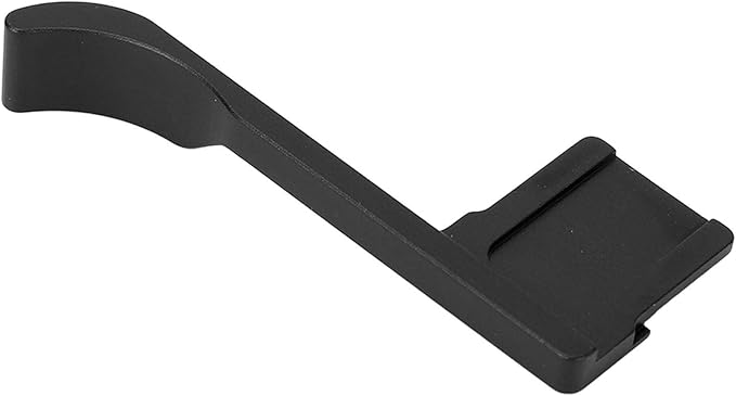 Dpofirs Thumb Up Grip for A7CR & A7CRII, Aluminum Alloy Hot Shoe Cover & Hand Rest, Ergonomic Camera Grip for OneHanded, Lightweight & Durable (Black)
