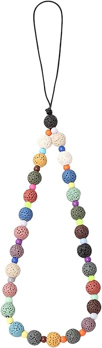 Beaded Phone Charm Lanyard Strap Girly Style Fixed Beads Pearl Lanyards