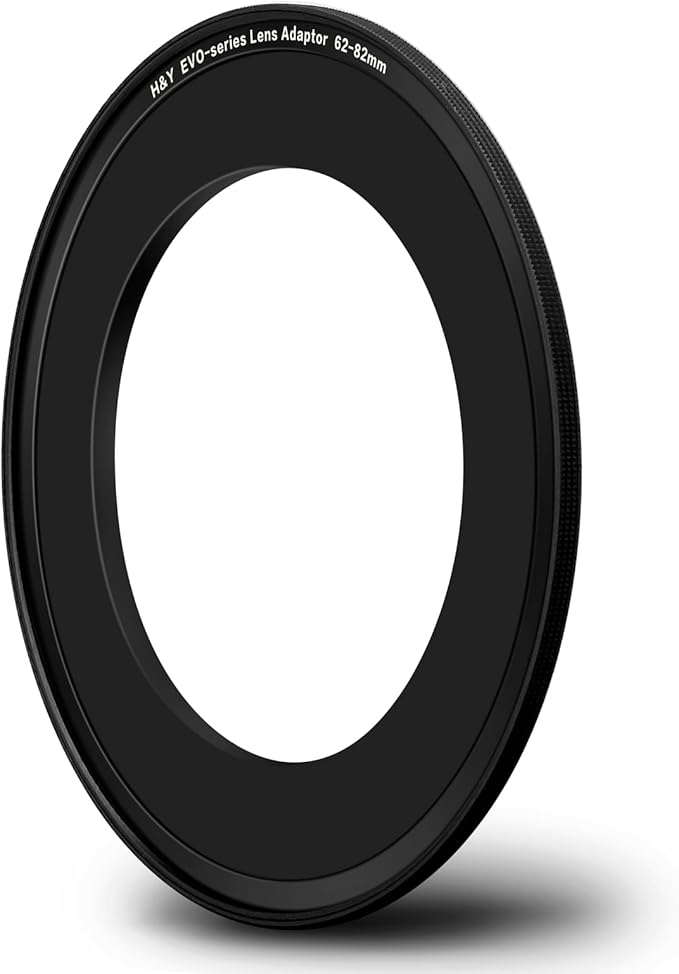 H&Y Magnetic Step Up Filter Ring 62 to 82mm, Ultra-Slim Aluminum Lens Filter Stepping Ring for Adapting 62mm Lens to an 82mm Filters, EVO Series